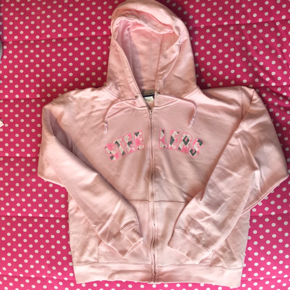 🎉 SALE NWOT Reebok Steelers zip up hoodie